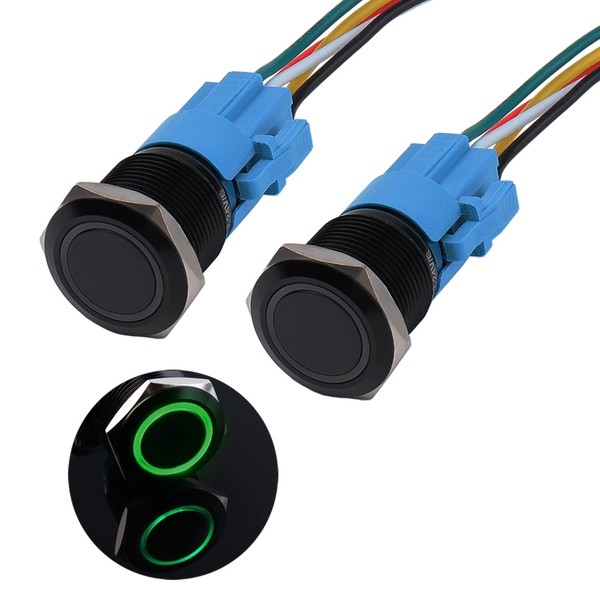 JIQI 2 x 19 mm Pressure Switch 12 V to