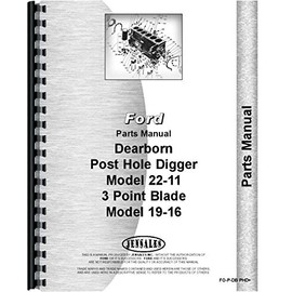 Dearborn 3 Point Lift and Post Hole Digger Parts Manual (FO-P-DB PHD+)