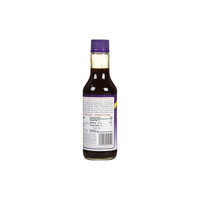 Kikkoman Roasted Garlic Teriyaki Marinade & Sauce - 10 oz