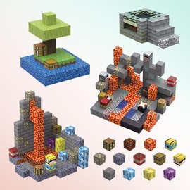 Creative Magnetic Blocks Model, Magnetic Building Blocks Toy, Educational STEM Toys, Building Toys for¬†Birthday Gifts, Suitable for Christmas Gift:_Multicolor_200pcs