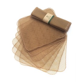 Green Habit Biodegradable Mesh Scrubber (10 Sheets) Kitchen Scrubber Antibacterial 99.9% Dishwashing / 초록습관 생분해 망수세미 (10장) 주방수세미 항균 99.9% 설거지