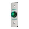 Stainless Steel Push to Exit Button - 12V DC Push