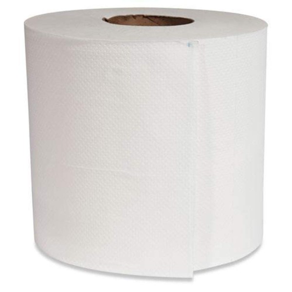 Boardwalk Center-Pull Hand Towels, 2-Ply, Perforated, 7.87 x 10, White, 660/Roll, 6 Rolls/Carton