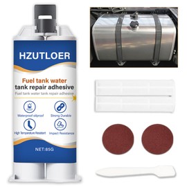 2.87oz(85g) Instant Fuel & Water Tank Repair Adhesive Kit-Waterproof, High-Temp Resistant for Cars, Motorcycles, Trucks, Solar Heaters-Fast Bonding, No Leakage, Easy DlY Fix