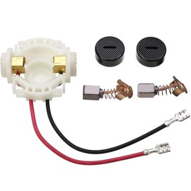 Pulchra Angle Grinder Carbon Brushes and Brush Holder Caps Set for Makita CB430 BGA452 DGA452 Cordless Angle Grinder