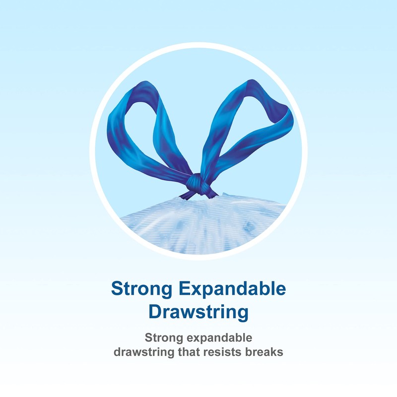 Hefty™ Ultra Strong Large 90 Litres Blue Recycling, 16 Bags