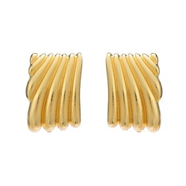 Stocking Stuffers Holiday Outfits for Women 2024 Chunky Gold Earrings for Women Trendy Gold Statement Earrings Gold Knot Earrings Geometric Drop Earrings Jewelry for Women Girls