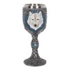 Nemesis Now Ghost Wolf 10cm Resin Goblet with Stainless Steel