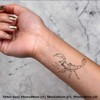 4 x 'Scorpion' Temporary Tattoos - Water Resistant, Skin-Safe, Non-Toxic