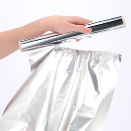 RAVI Aluminium Foil Roll, 10 m x 29 cm, Aluminium Foil Paper, Aluminium Foil, Aluminium Roll, Classic Foil, Silver, Extra Wide