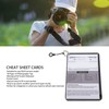 DSLR Cheat Sheet White Balance Gray Card Bundle Quick Reference