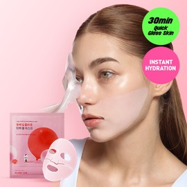 ROUND LAB Camellia Deep Collagen Firming Gel Mask Sheet 1ea - ROUND LAB Camellia Deep Collagen Firming Gel Mask Sheet 1ea