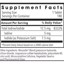 Iodoral IOD 12.5 - 180 Tablets EXP 2/2026