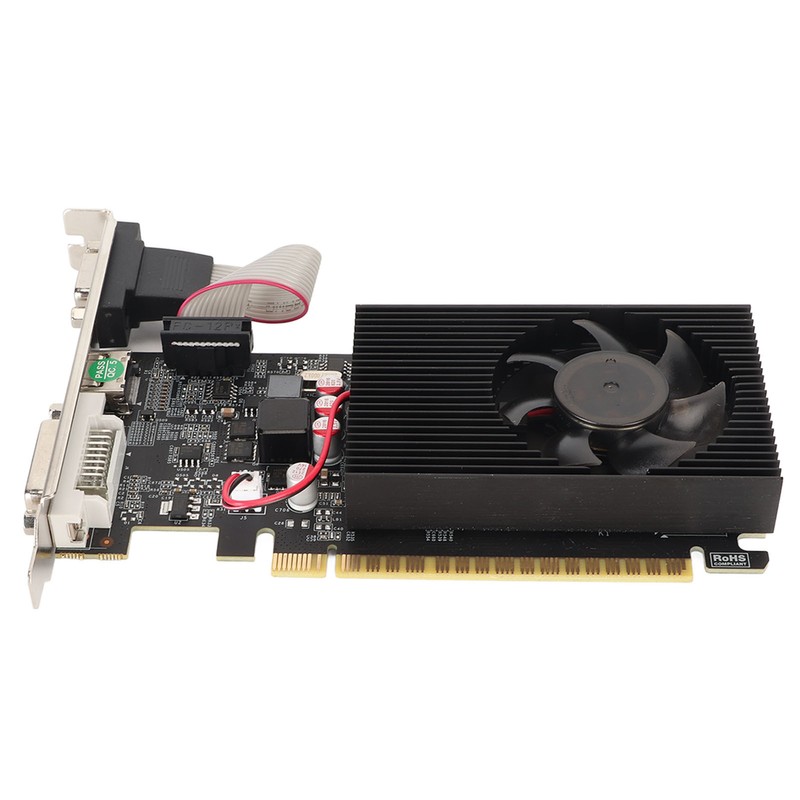Low Profile GPU 4G DDR3 128bit 700MHz 1400MHz HD DVI