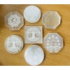 Kristalglobe Selenite Charging Plate, Healing Crystal Charging Plate,Selenite Cleansing Disk(8.5cm)