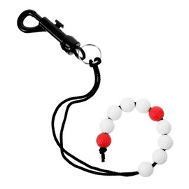 BESPORTBLE Golf Score Counter Bead Portable Golf Stroke Tracker Durable Cloth Golfing Attachment for Accurate Present