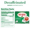 Red Rose Naturally Decaffeinated Black Tea Specially Blended Strong Black