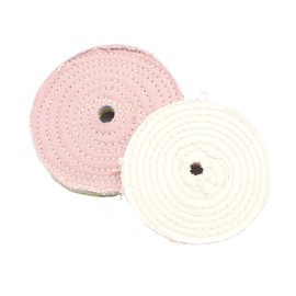 Cotton Fabric Polishing Wheel 2pcs 150mm (6") Polishing Wheel Polishing Wheel Polishing Wheel for Polishing Jewelry Glass Diamond Random Color