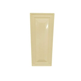 Vinyl/PVC 1.5" X 5.5" Decorative Fence Hole Cover/Plug (Tan)