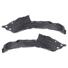 TRQ Front Inner Fender Liner Set Compatible with 2017-2022 Honda