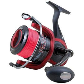 Lineaeffe Fishing Reel Braid Red Power II Spooled 7000 Spinning Bolognese Feeder Saltwater
