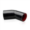 2.75 to 3 Inch 45 Degree Elbow Silicone Hose Reducer