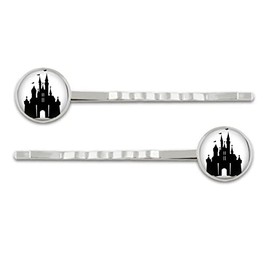 Vintage Mouse Silhouette Hair Pins