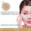Corazón Verde Esponjas De Fibra Natural De Ixtle De Maguey