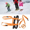 Kids Ski Safety Strap Nylon Plastic Adjustable Ski Training Belt