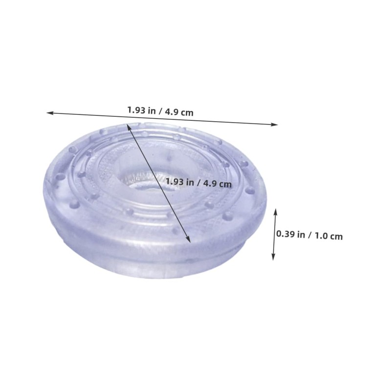 IWOWHERO 4pcs Nonskid Rubber Pads for Pull up Bar End