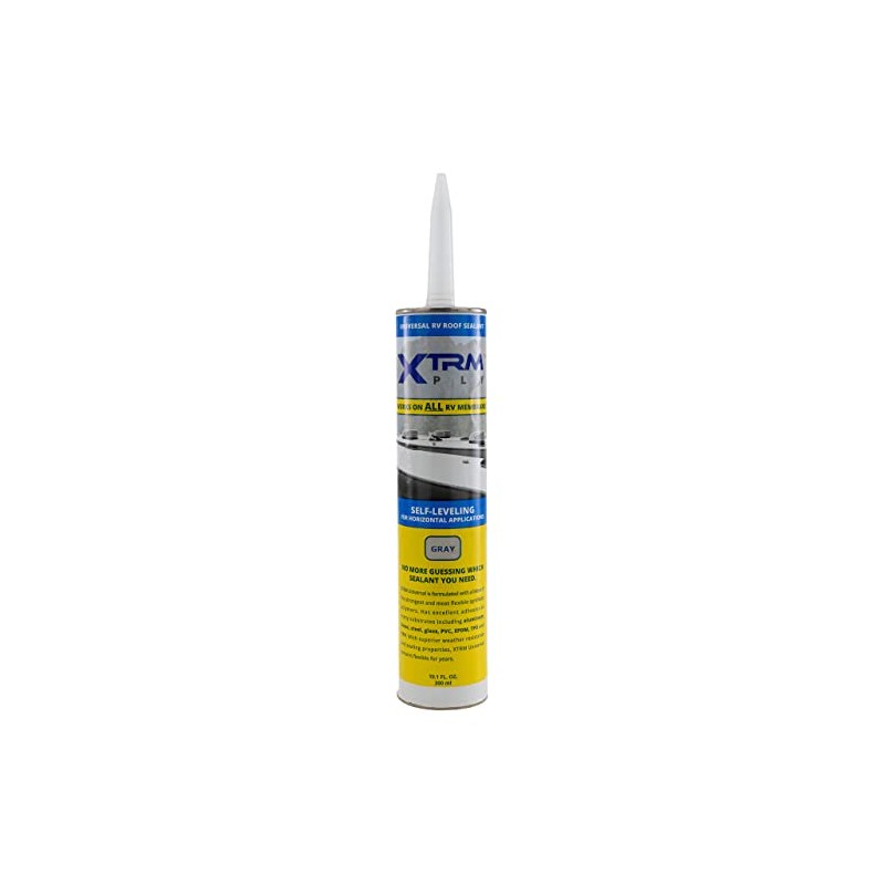 RecPro Gray Self-Leveling RV Sealant 10.1 oz | RV Roof