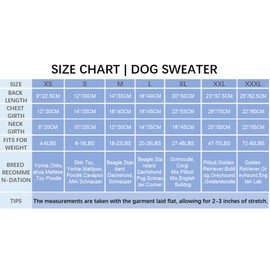 Red Reindeer Large Christmas Dog Sweater, Knit Winter Holiday Festive Pet Dog Christmas Sweaters for Large Dogs, XXX-Large (3XL) Size 25" Back