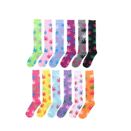Gelante 12 Pairs Women Knee High Socks - 196009