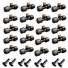 20 pack 1/4 Inch Misting Nozzles Kit Include 8 Black