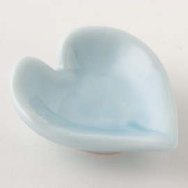 TAMAKI T-753118 Petite Heart Chopsticks Rest, Blue, 1.3 x 1.3 x 0.5 inches (4 x 3.3 x 1.2 cm), Made in Japan