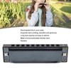 Blues Harmonica C Key 10 Holes Diatonic Mouthorgan Wind Instrument