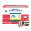 Cameron's Coffee Single Serve Pods, Flavored, Vanilla Hazelnut, 12 Count