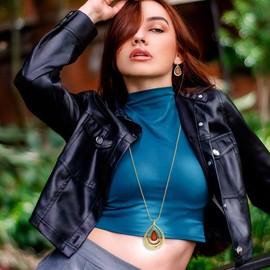 Madison Tyler Jewelry Set for Women|Burgundy Pendant Necklace Dangle Earrings Hypoallergenic|Gold Necklace and Earring Set for Women|Fashion Jewelry