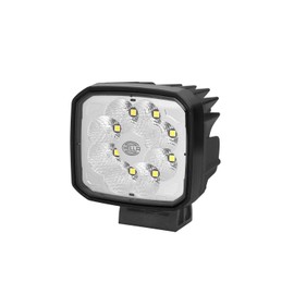 HELLA LED Work Light Ultra Beam S 12 V / 24 V 4400 lm Screw Connection Foot Mount Work Light Anti-Glare Plug Connector Quantity: 12-1GA 995 706-017