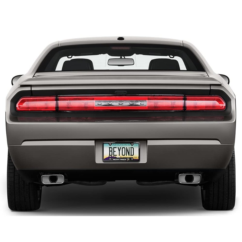 iPick Image Compatible with Dodge Scat-Pack Full Color Real Carbon