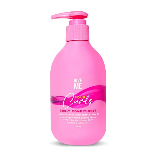 Give Me Four Curls Moisturising Shea Butter Conditioner - For