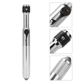 Kodrily Flex Shaft Rotary Tool, Metal Flexible Shaft Machine Jewelry Tool, Quick Change Handpiece Chuck Key, 6.6in Engraving Handpiece Flexible Shaft Tools Replacement for Foredom