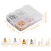 Volumoon Earring Backs, 6 Style Stainless Steel Rubber Plastic Secure