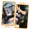 Vaguelly Large Capacity Makeup Tool Bag for Hair Stylist PVC