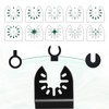 INMOZATA 29PCS Multi Tool Blade Oscillating Multi Tool Accessories