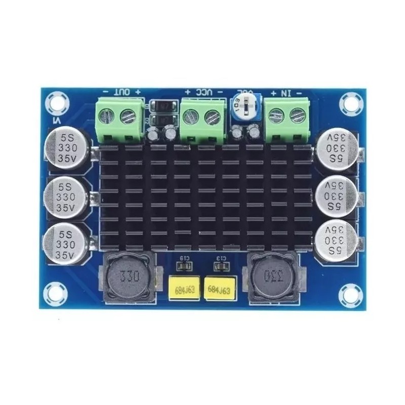 UNIT ELECTRONICS Amplificador De Audio Tpa3116d2 100w