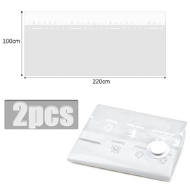 2 Stück Vakuumbeutel für Matratzen 220x100cm Vakuumbeutel Matratze Groß Wasserdicht Vakuum Kleiderbeutel VerschließBar Wiederverwendbar Matratzen Aufbewahrungstasche für Umzug,Transport, Aufbewahrung