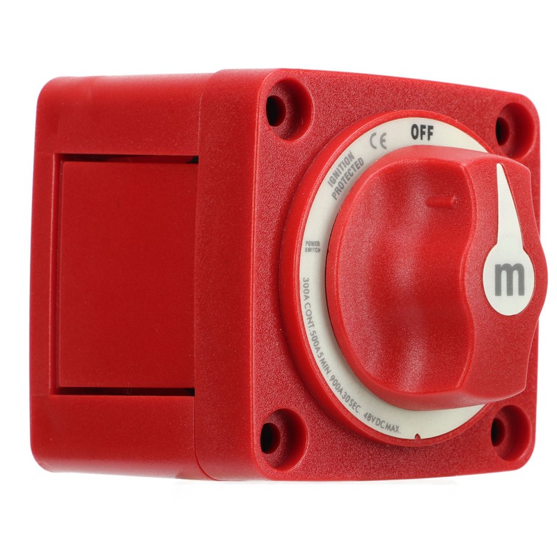 12V to 48V Boat Battery Switch 300A Red Battery Power