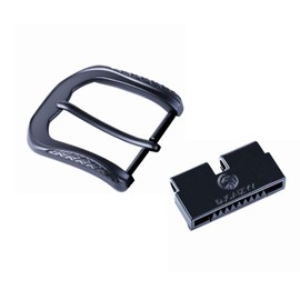 DJCAIZYY 1.5" (38mm-40mm) Belt Buckle Replacement Belt Buckle Removable Black
