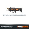 WORX Nitro 18V (20V Max) Electric Cordless Pruning Shears, PowerShare,